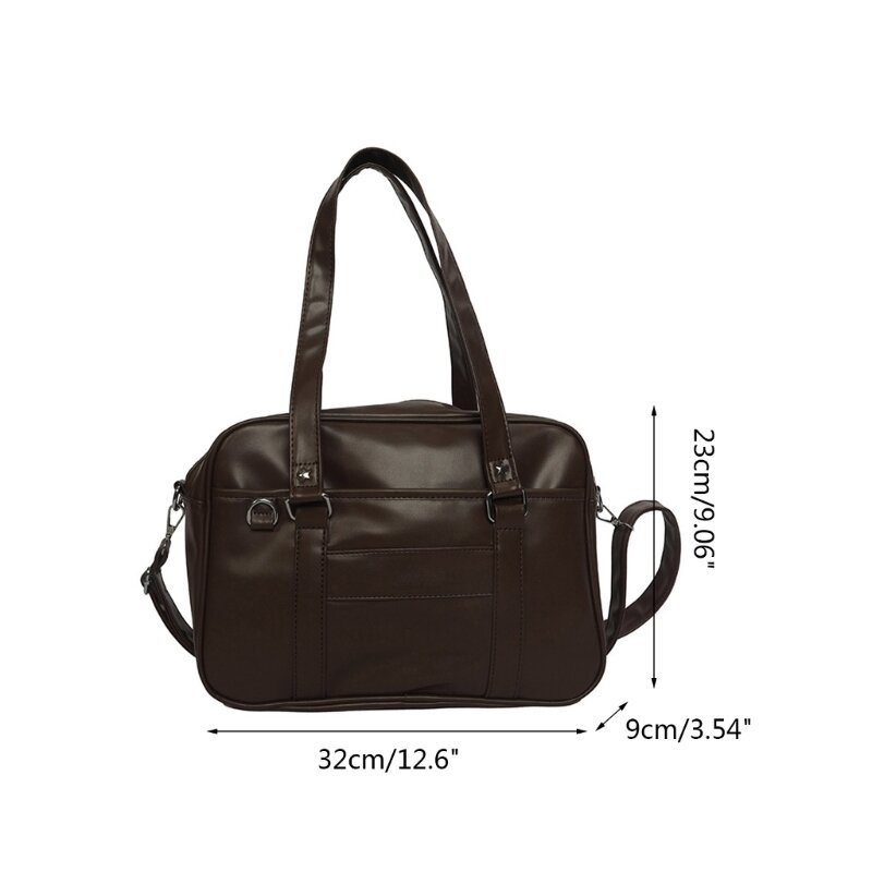กระเป๋าสะพายฮาราจูกุกระเป๋า ความจุขนาดใหญ่กระเป๋าถือ JK สำหรับผู้หญิงนักศึกษา