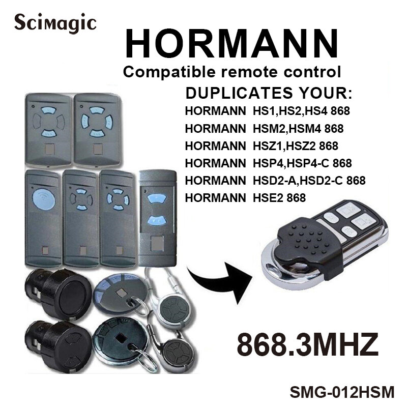 HORMANN HSM2 HSM4 868 Universal Remote Control Duplicator 868.35MHz