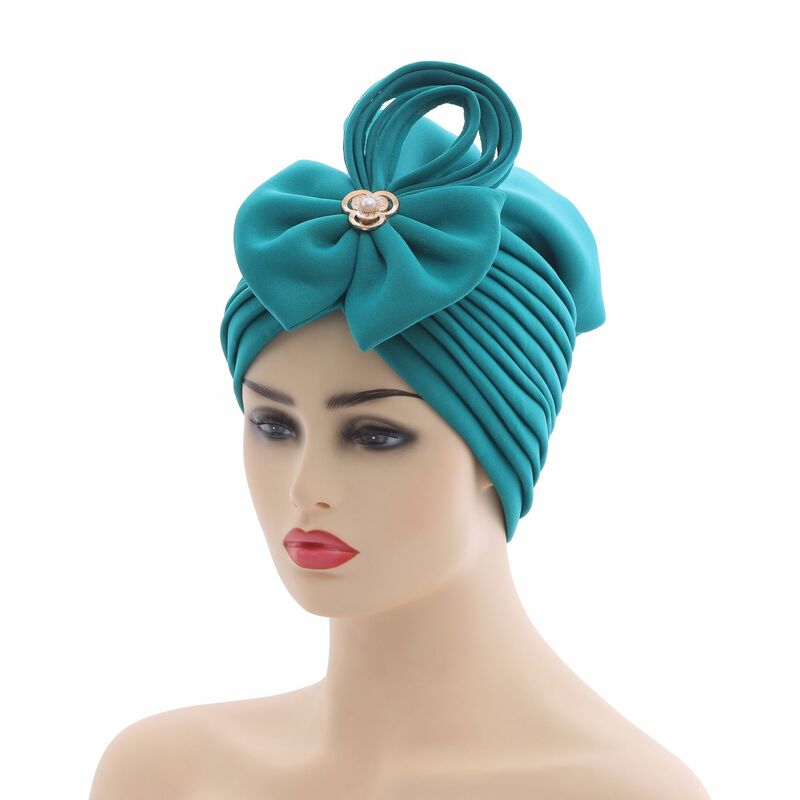 Ikat afrika terbaru otomatis geles aso oke topi turban payet bersinar kepala sudah dibuat untuk wanita bungku kepala wanita siap