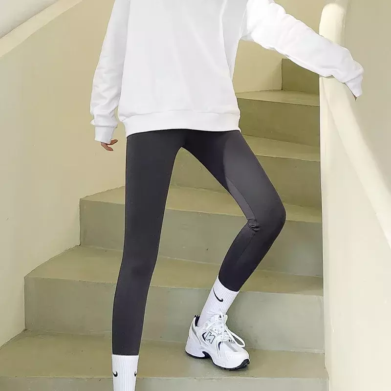 Mallas ajustadas de cintura alta para Mujer, Leggings sexys con realce, sin costuras, para Fitness, Invierno