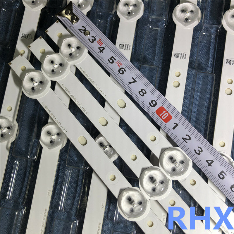 LED Backlight Bar substituição para Changhong 42C2000, 470mm, SVJ420A76 REV04-5LED-140114, 100%, novo, personalizado