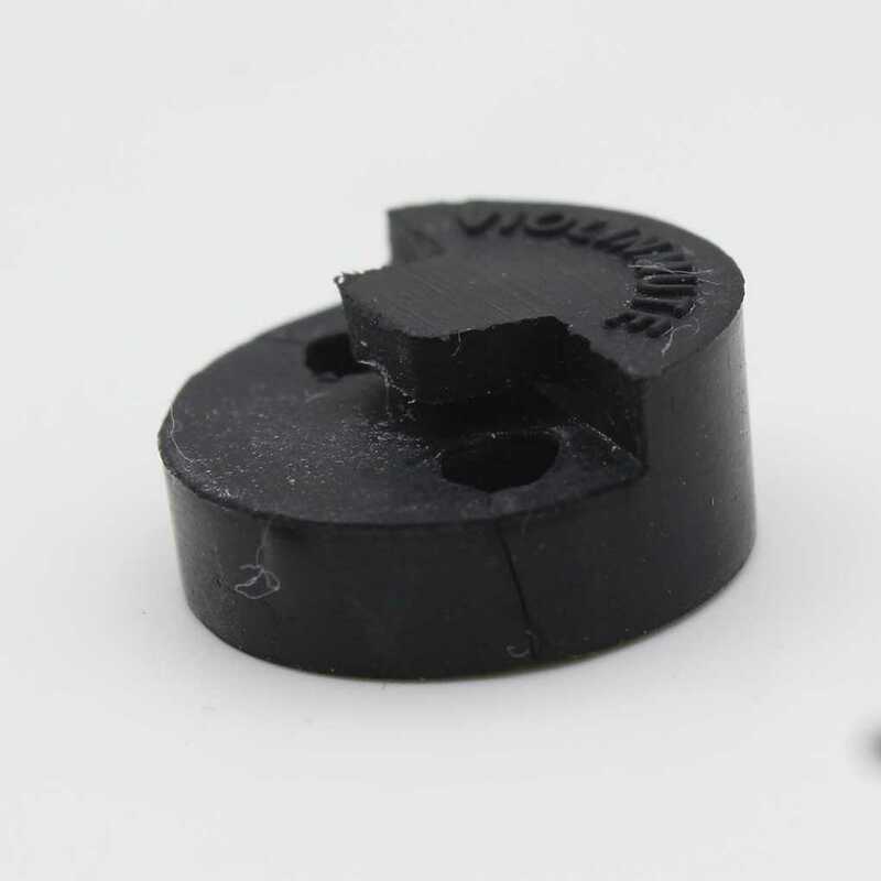 Black Acoustic Round Rubber Violin Mute Fiddle Silencer Violin Sourdine Tools Instruments Accessories