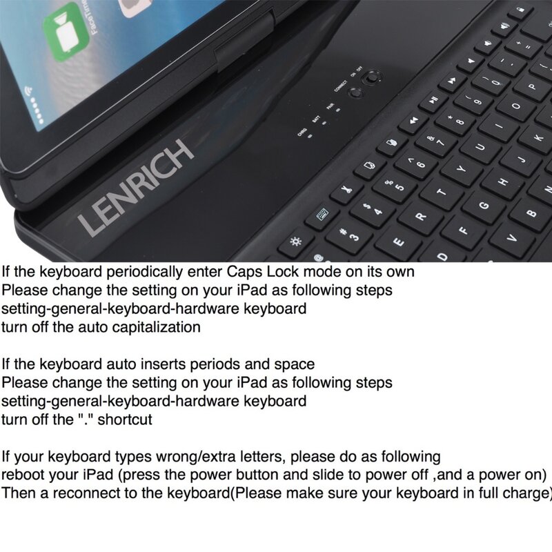 Housse de clavier pour Apple iPad Pro 10.5 pouces, étui sans fil bluetooth à rotation de 360 degrés avec étui pour iPad Pro 10.5