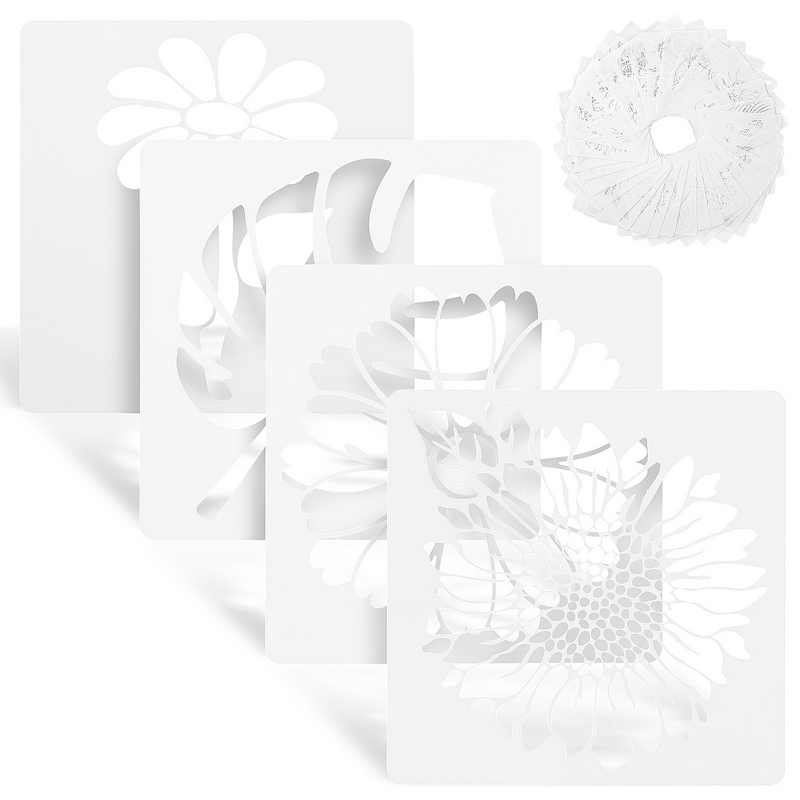Diy Painting Supplies Delicate Different Style Unique Diy Craft Embossing Template Stencils for Crafts Diy Flower Frame Stencil