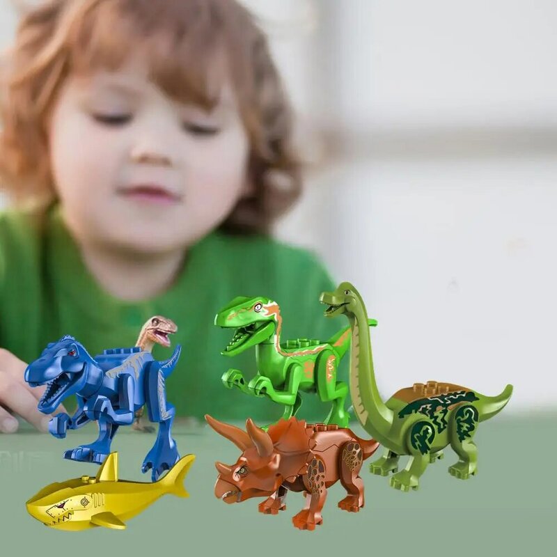 Material de interação pai-filho segurança crianças diy montar modelo animal brinquedo meninos meninas presente