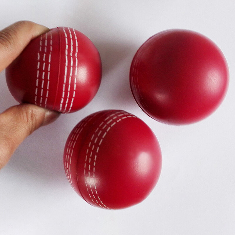 6,3 см прыгающий прочный тренировочный мяч для игр привлекательные традиционные швы для всех возрастных игроков мяч для крикета смешной мягкий ПУ
