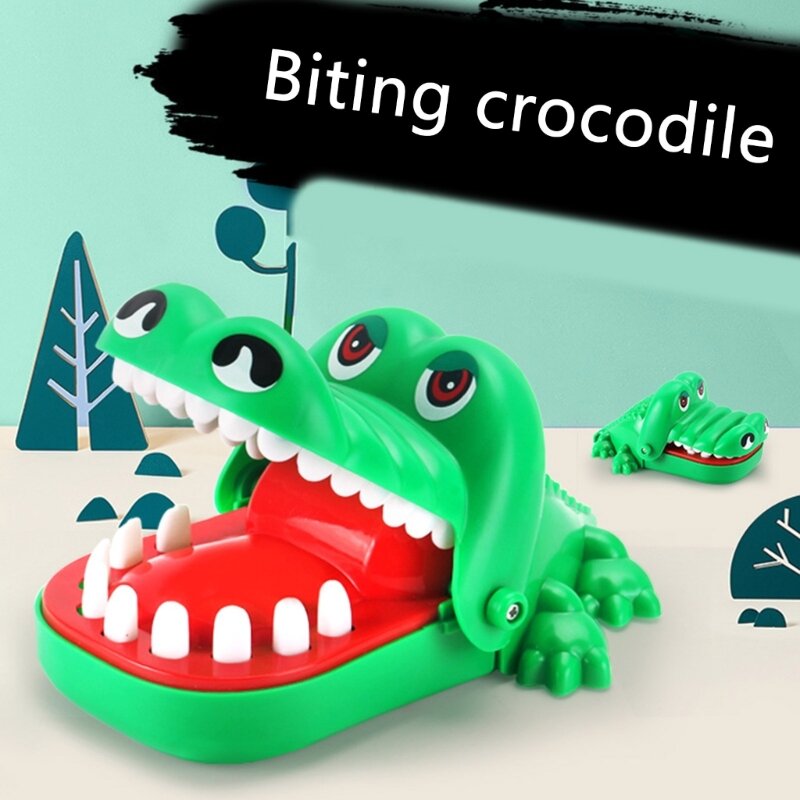 Gra dentysta aligatora na nocną grę rodzinną gra zabawki dekoracje domu Dropship