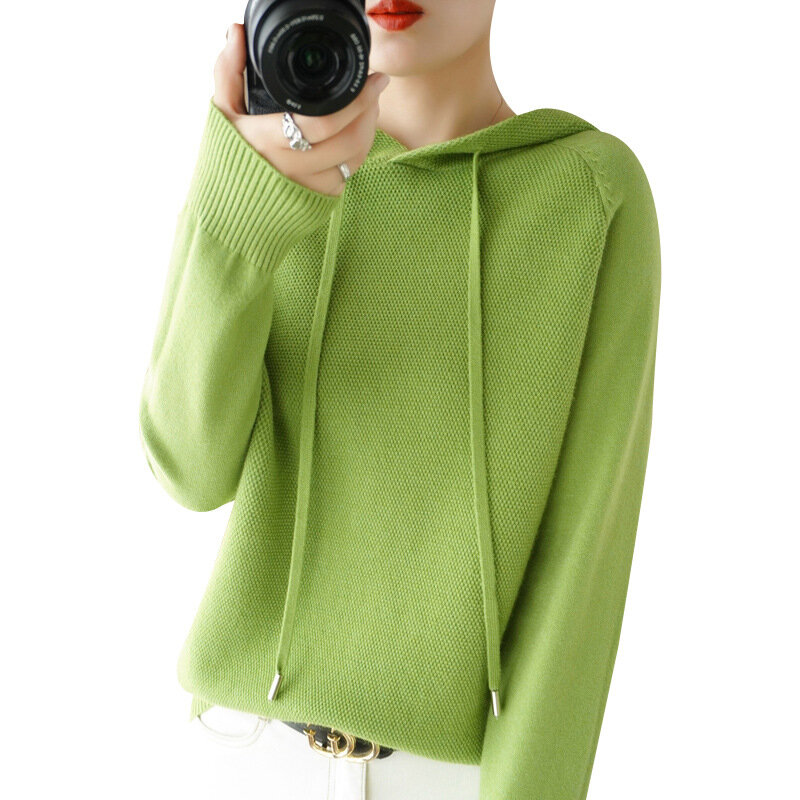 2023 New Winter and Autumn Women Long Sleeve Warm Fleece Pullovers Hoodies Coats Ladies Warm Sweatshirts