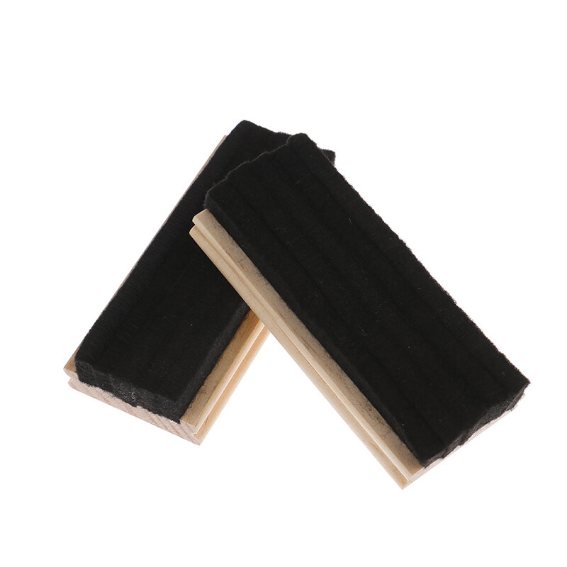 Grande Eraser Board Cleaner Kit, quadro-negro Lã Feltro Eraser, Quadro De Madeira Espanador, Sala De Aula Limpador, 12.5*5.7*3cm, Novo