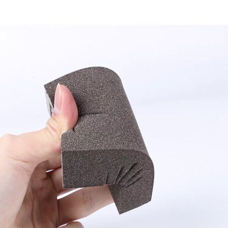 5 Pieces Multiple Used Polishing Sponge  Emery Sponge for DIY Ceramic works, Pottery, Model, Metal,Cookware Cleaning and so on