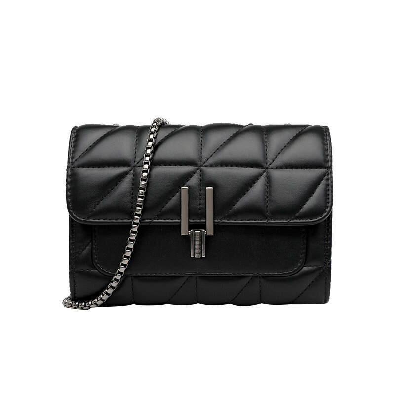 Women Luxury Designer genuine Bags Leather Chain Women Handbags Shoulder Female bag New Casual Fashion Ladies Messenger Bags