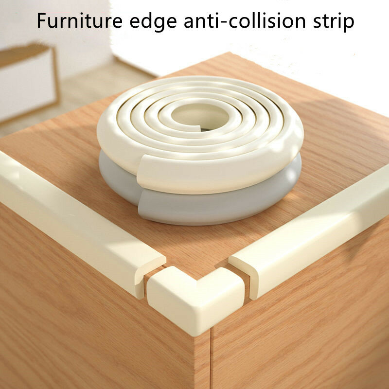 Furniture edges and corners Children's anti-collision protective strips Household protective foam strips for table corners