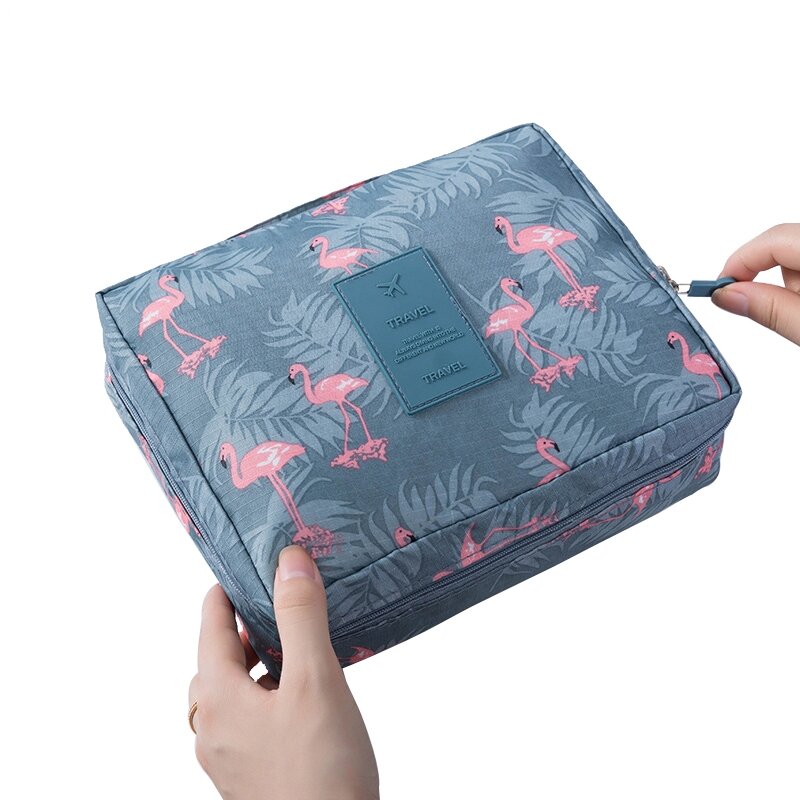 Women Travel Organizer Magic Pouch Cosmetic Bag Organizer Lazy Makeup Bag Cases Storage Bag Kit Box Tools Toiletry Beauty Case
