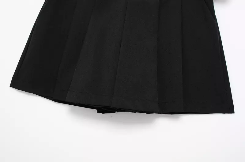 Женские широкие плиссированные шорты с высокой талией, модные шикарные повседневные шорты на молнии в стиле ретро, 2024