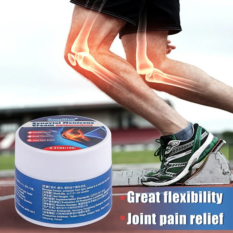1/2/4Pcs Sumifun Knee Pain Relief Ointment Synovitis Meniscus Sprain Cream Leg Knee Joint Arthritis Medical Orthopedic Plaster