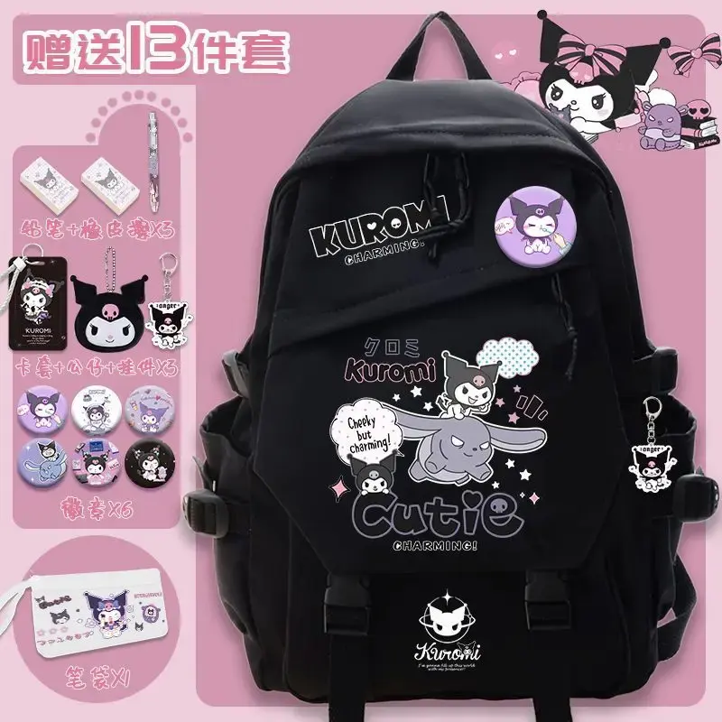 Sanrio новый рюкзак Clow M для девушек большой емкости студенческая мода милый школьный рюкзак простой