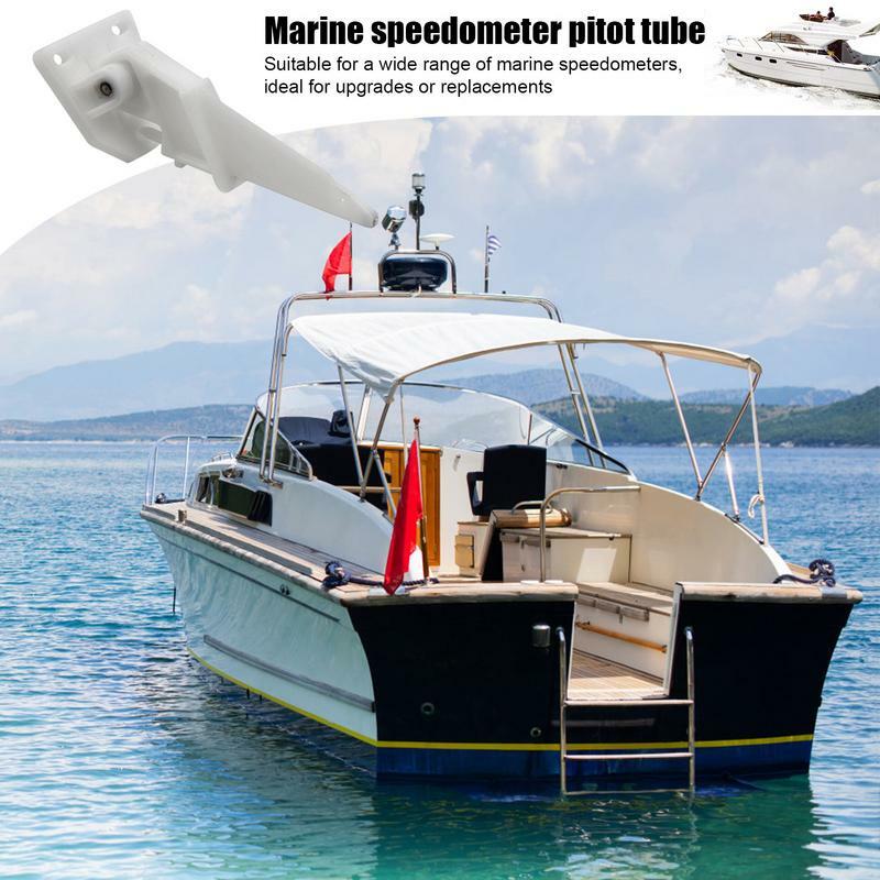 Boat Speedometer Tubing Speedometer Kick-up Pilot Tube Advanced Auto-start Feature Marine Boat Part Replacement For Most Marine