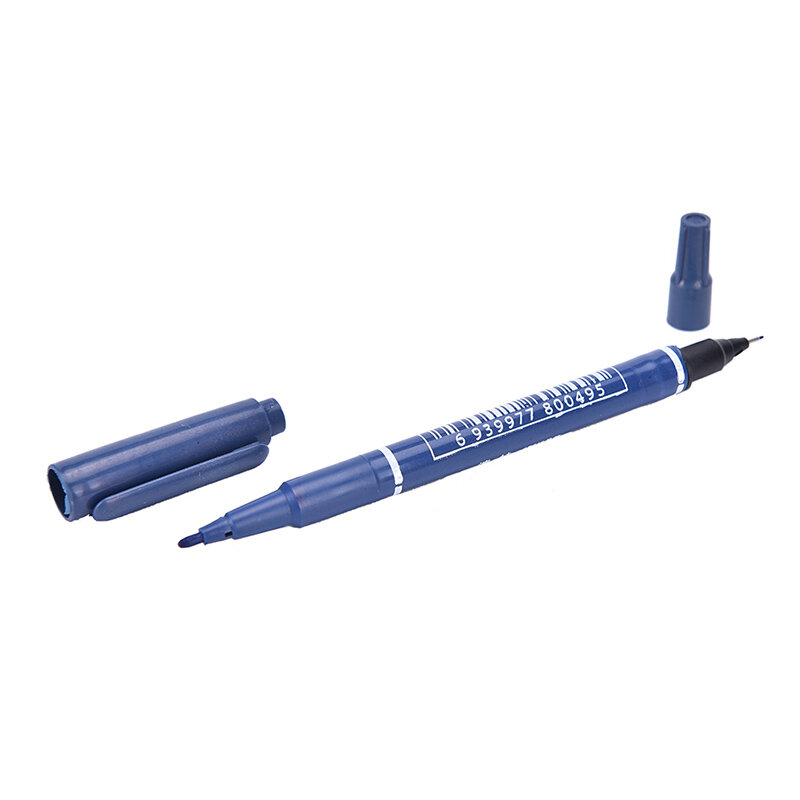 1個新マーカーペン蛍光マーカーペンビジネスオフィスハイライトペン