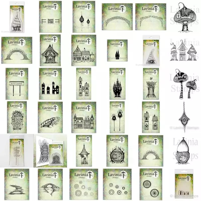 House Building Collection Clear Stamps Scrapbook Diary Decoration Embossing Cut Template DIY Make Card Album Stamp Make Paper