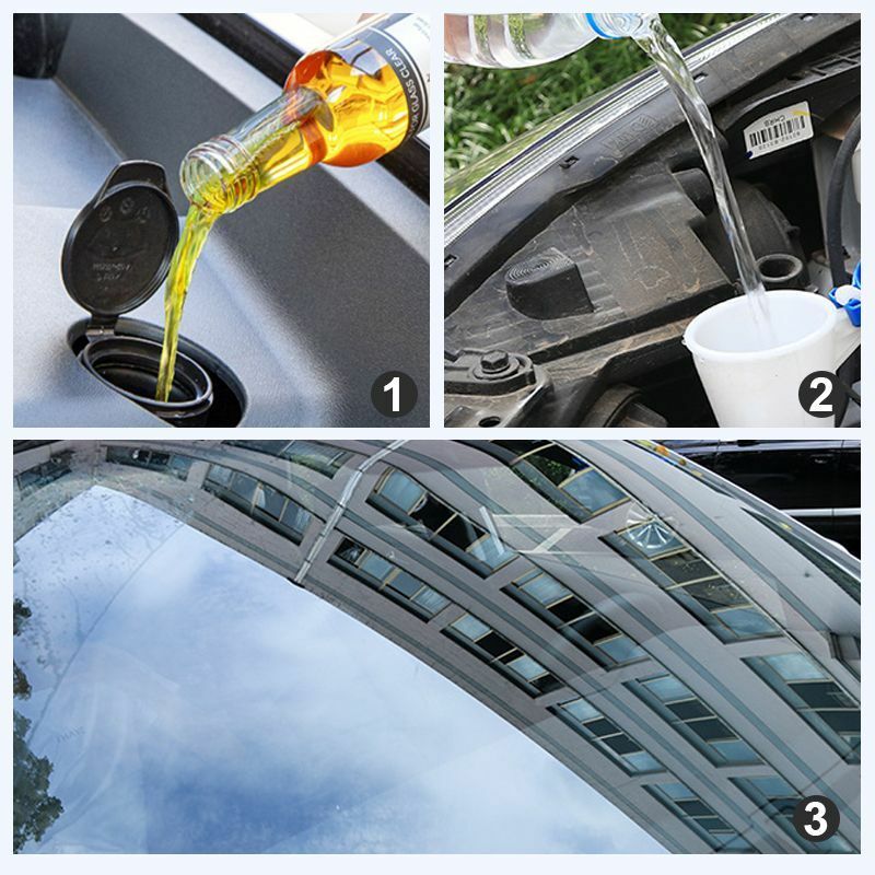 200ml Oil Film Remover Car Front Windshield Cleaner Film Cleaning General Oil Beauty Car Glass Maintenance Agent Cleaner To D9U6