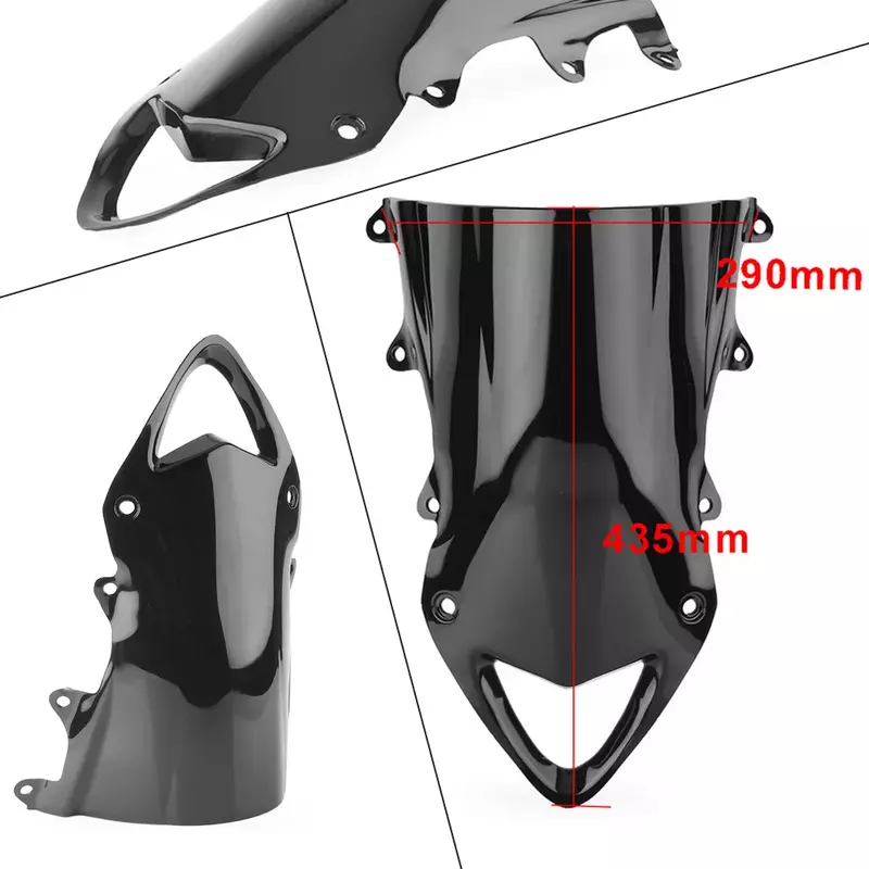 Accessori moto parabrezza parabrezza protezione deflettore schermo per BMW S1000RR S1000 RR S 1000 RR 2009-2012 2013 2014