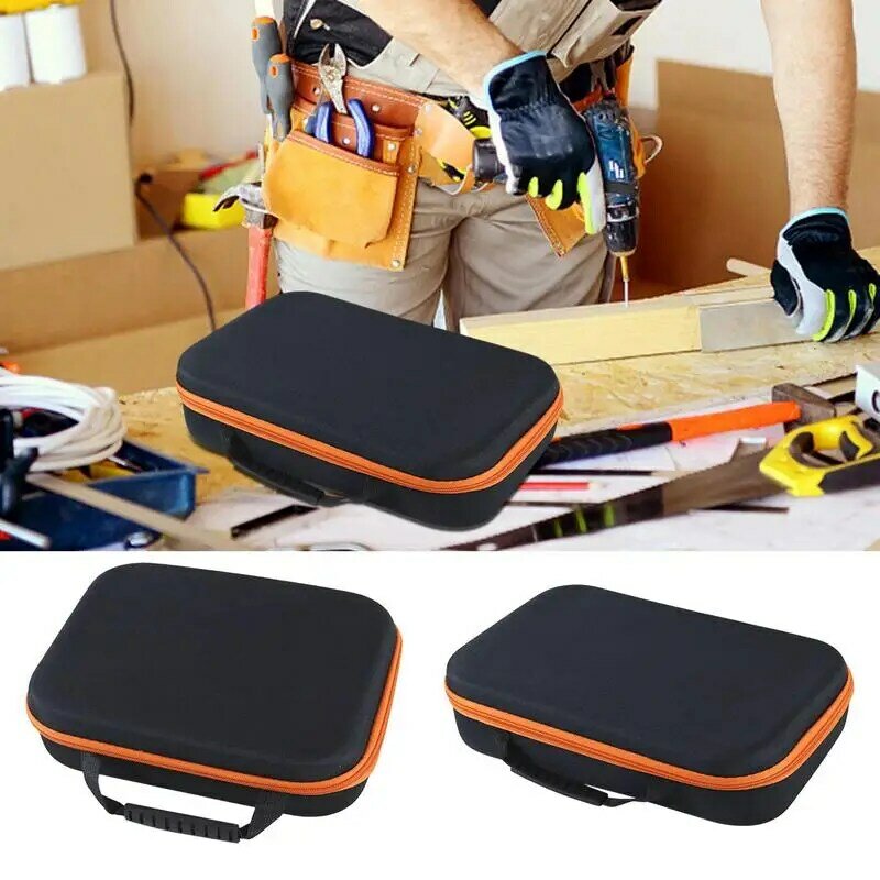 Portable Electric Drill Tool Storage Bag Oxford Cloth Electrician Hardware Organizer Pouch Multipurpose Drill Tool Carrying Case