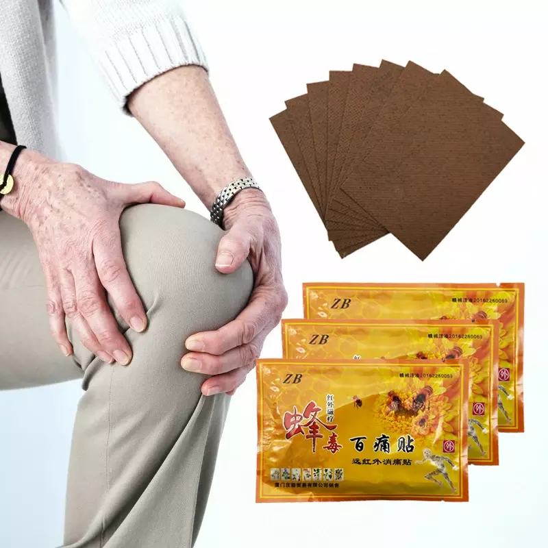 32pcs Bee Venom Extract Pain Patch Effective Relief Knee Joint Pain Leg Musle Pain Chinese Medical Plaster