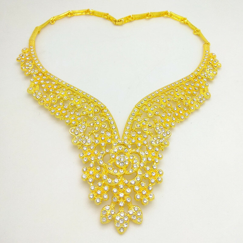 Kingdom Ma New collana orecchini Set di gioielli bracciale da donna anello moda accessori da sposa regali di festa