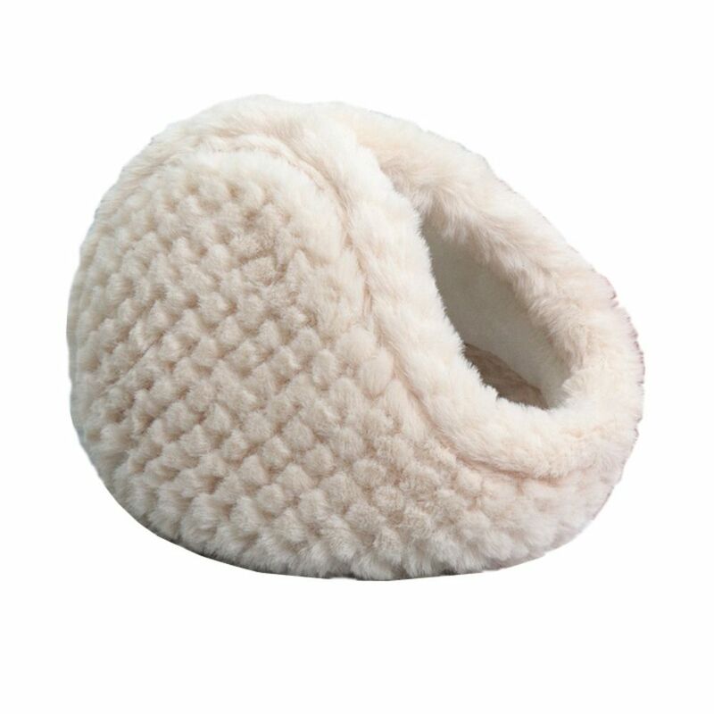 Cold Protection Windproof Earmuffs Portable Thicken Plush Keep Warm Winter Earflaps Soft Windproof Ear Cap Men Women's
