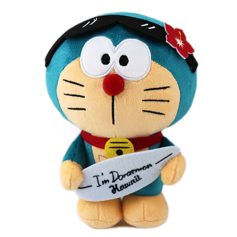 Doraemon Anime Figuren Pluche Speelgoed Knuffel Dier Kawaii 20Cm Gladmakend Speelgoed Dieren Poppen Kerst Verjaardagscadeaus