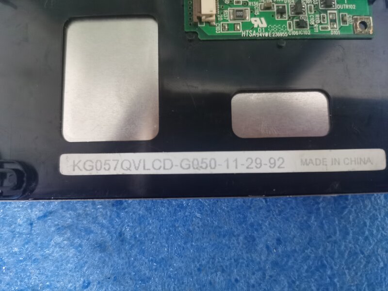 Oryginalny KG057QVLCD-G050 5,7 calowy dioda przemysłowa ekran LCD, testowany w KG057QVLCD-G030 magazynowych