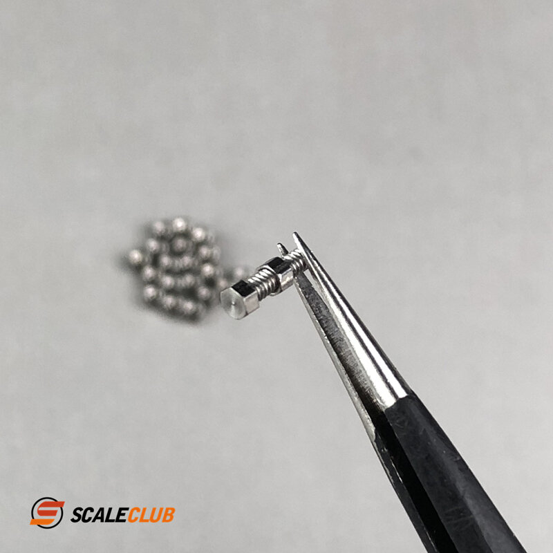 Scaleklub niestandardowe 1.6mm nakrętka śruba zewnętrzne sześciokątne (2.0mm) akcesoria do symulacji śrub
