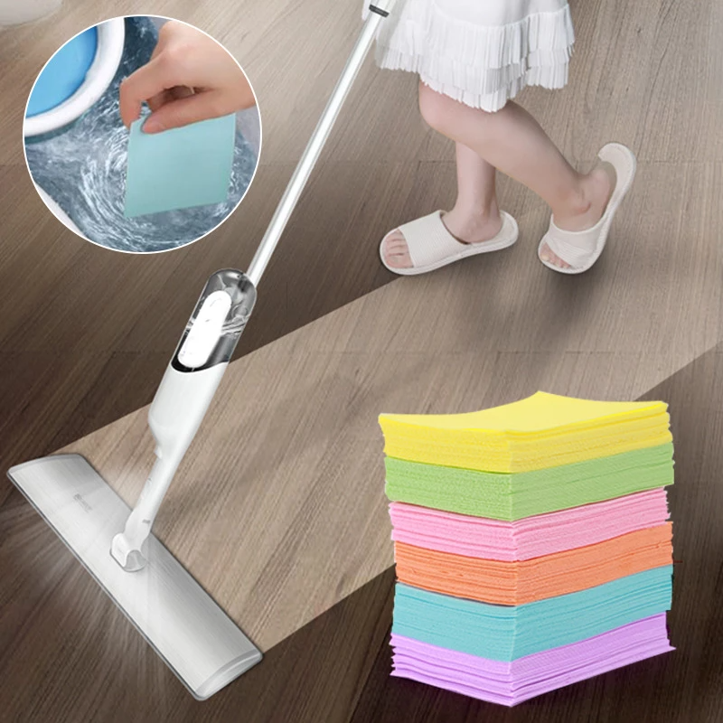 30pcs Toilet Cleaner Sheet Mopping The Floor Bathroom Cleaner Floor Cleaning Sheets Toilet Deodorant Yellow Dirt Cleaning Tool