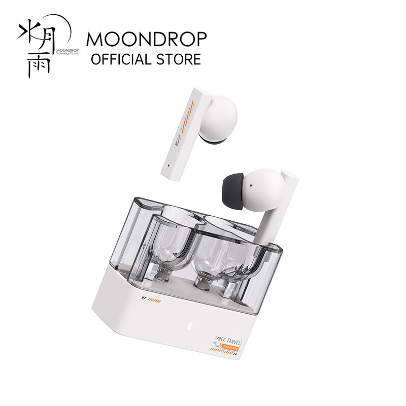 Moondrop-auriculares TWS con Bluetooth 5,3, dispositivo de audio estéreo inalámbrico con cancelación de ruido, IEMs