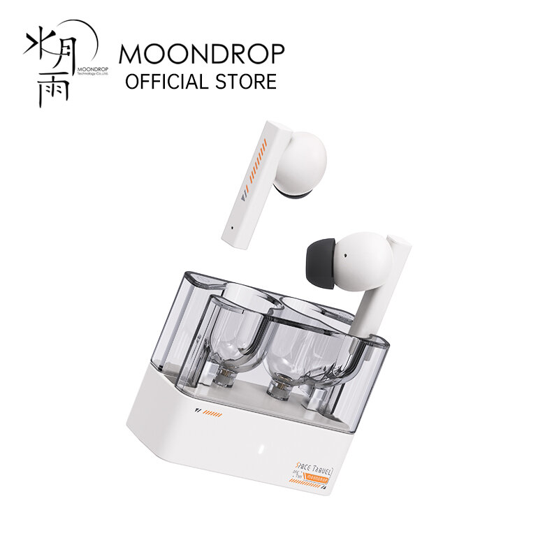 Moondrop Viagem Espacial TWS Fone De Ouvido, Cancelamento De Ruído, Verdadeiro Estéreo Sem Fio, Bluetooth 5.3