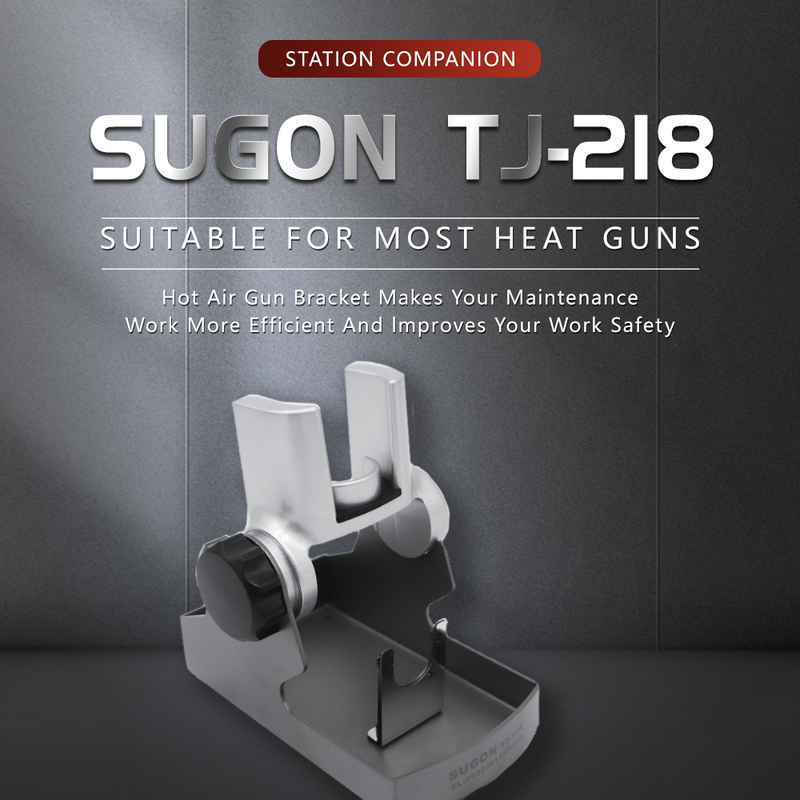 SUGON 218 stazione di rilavorazione ad aria calda staffa maniglia originale pistola termica maniglia telaio parti di ricambio per SUGON 8650 8630PRO 8620DX