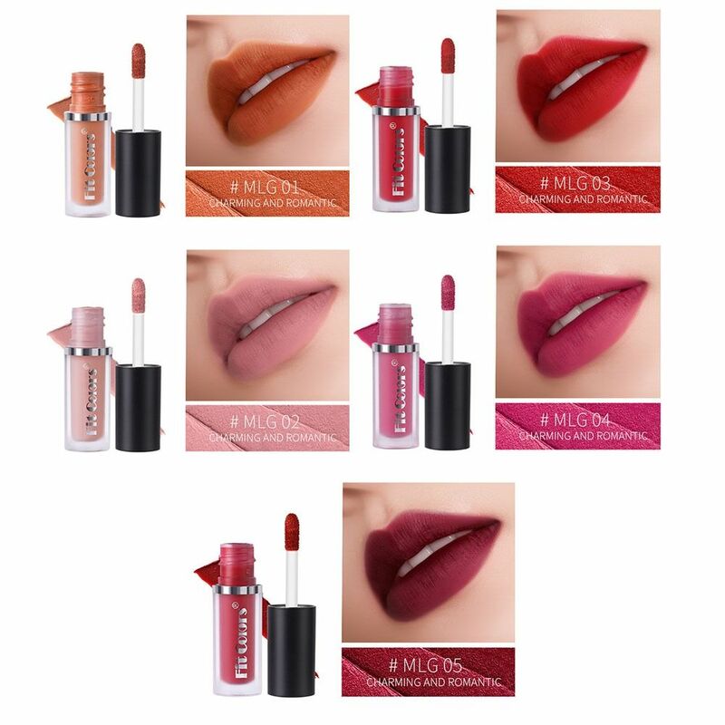 Vrouwen Cosmetica Waterdichte Langdurige Makeup Tools Lipgloss Fluwelen Lip Glazuur Matte Lippenstift