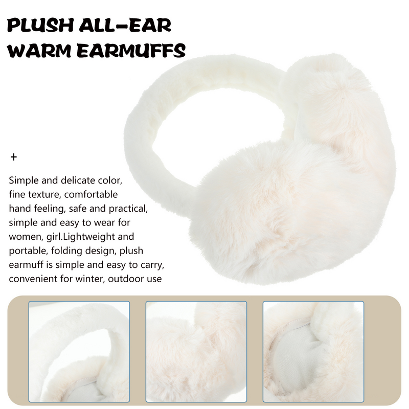 Warm Earmuff Winter Earmuff Plush Earmuff Protective Ear Muffs for Women