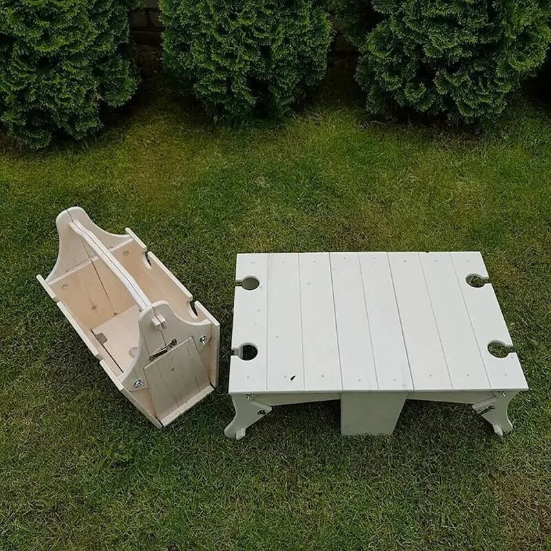 Składany stół koszyk piknikowy przenośne krzesła na zewnątrz do przechowywania krzesła FurniturecBeach akcesoria kempingowe 2024 gorąco