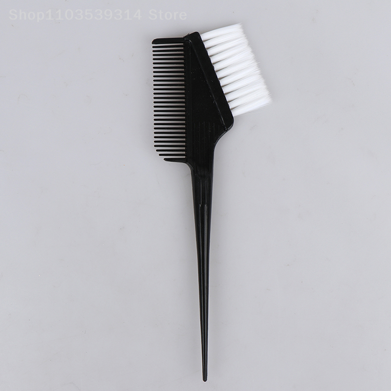 Небольшая расческа для волос, искусственная, заточенная белая Расческа для окрашивания волос