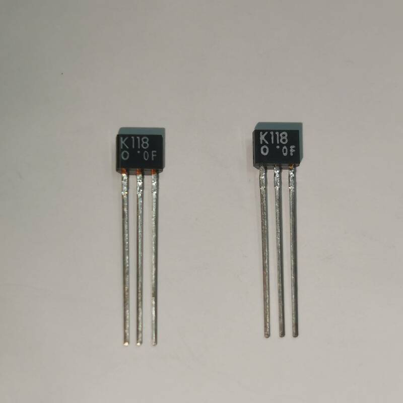 Transistor do MOS, 2SK118Y, 2SK118-GR, 2SK118-O, 2SK118-R, K118-GR, TO-92, 10 PCes