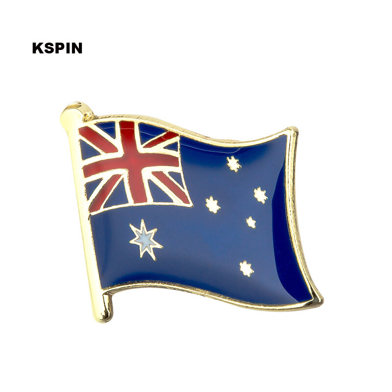 Badges à revers drapeau en métal de la pologne, Badges pour vêtements en patchs, icône Rozety Papierowe, sac à dos KS-0038