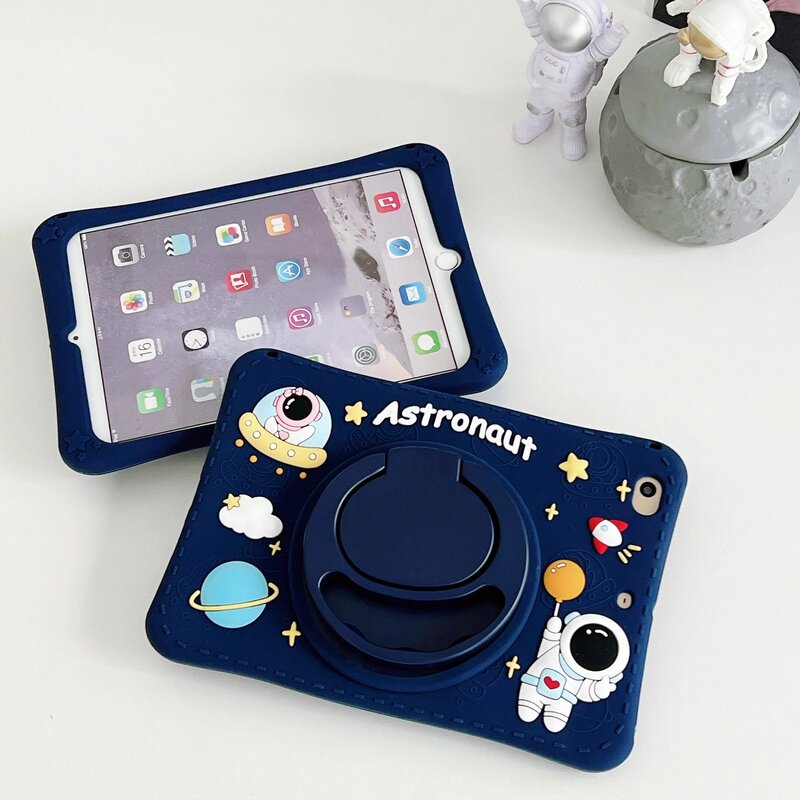 Kids AstronsomStand Tablet Case pour Samsung Galaxy Tab A9 Plus SM-X210 A8 10.5 SM-X200 X205 Dock A7 10.4 T500 T507 Lite 8.7 T220