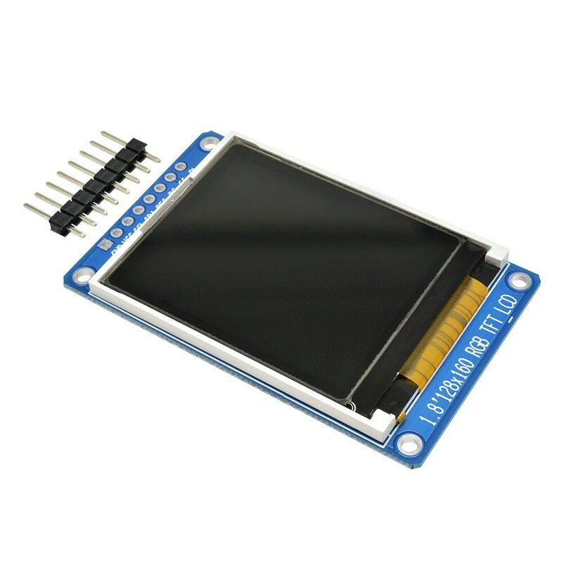 TFT LCD وحدة العرض لاردوينو ، 1.8 "بالألوان الكاملة ، 128x160 SPI ، ST7735S ، 3.3 فولت ، OLED امدادات الطاقة ، استبدال