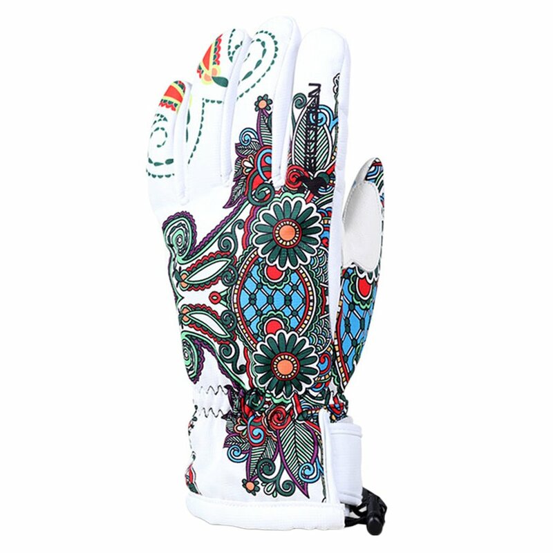Profesjonalne rękawice narciarskie wiatroszczelne wodoodporne antypoślizgowe rękawice narciarskie bawełniane ciepłe rękawiczki dla mężczyzn kobiet