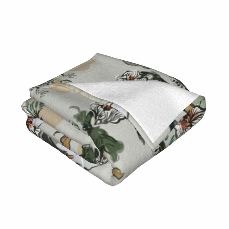 WangXian [SEAMLESS TRADITIONAL] Throw Blanket Plaid on the sofa Vintage Blanket Blankets For Sofas Baby Blanket