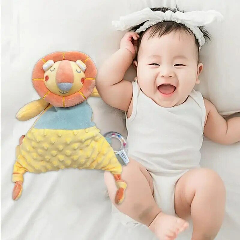 Comfort Lovey Sleeping Soother Lovey In Animal Shape Toddler Sleep Aid Bedding Supplies For Bedroom Living Room Car Stroller