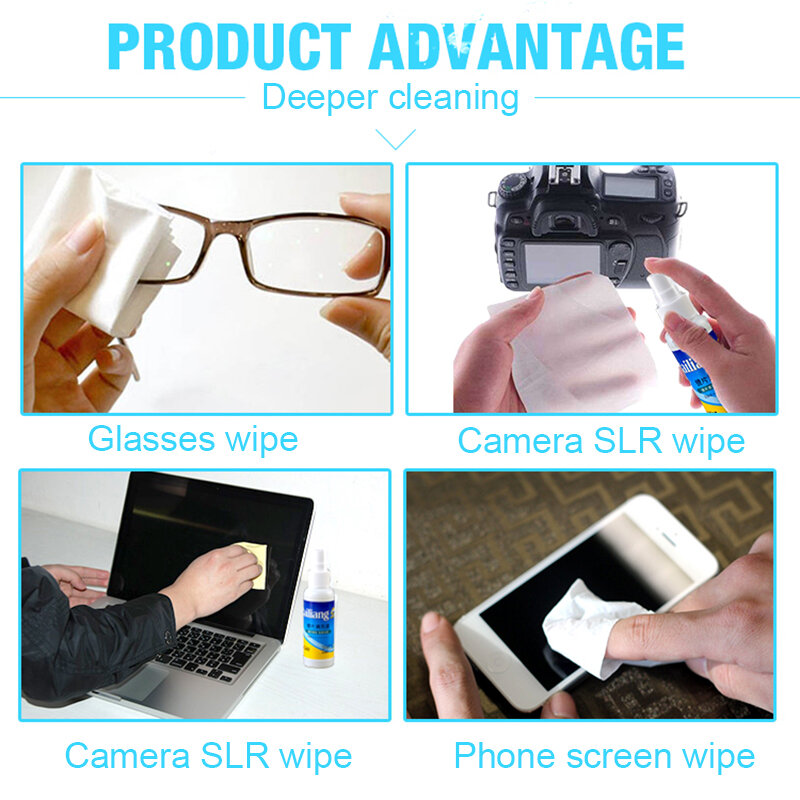 50ML detergente per lenti occhiali occhiali da sole soluzione per la pulizia degli occhiali flacone Spray detergente per occhiali forniture accessori per occhiali