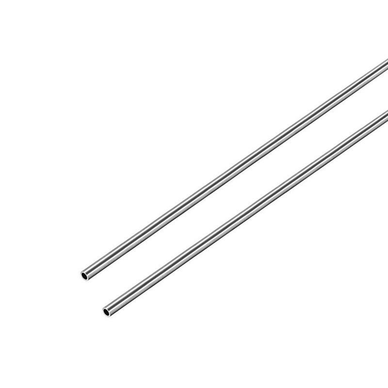 1-10 pz tubo inox 304 tubo in acciaio inox tubo capillare 250/500mm lunghezza 1mm/1.5mm/2mm/3mm/4mm/5mm/6mm/8mm/10mm/12mm