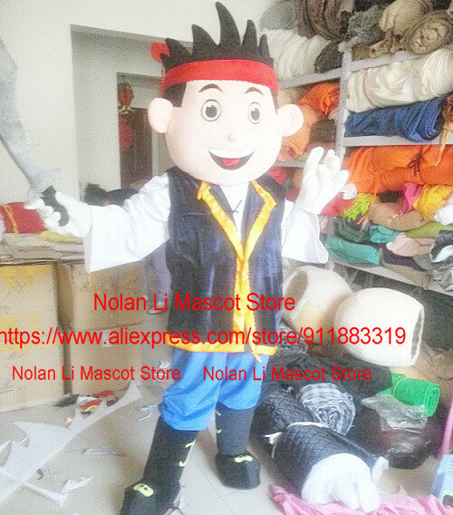 High Quality EVA Material Helmet Pirate Mascot Costume Cartoon Set Movie Props Birthday Party Role-Playing Christmas Gift 732